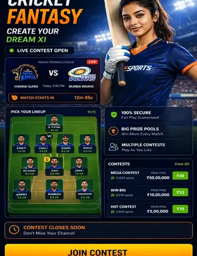 BRX1 (brx 1 bet) fantasy cricket & matchday visual 3